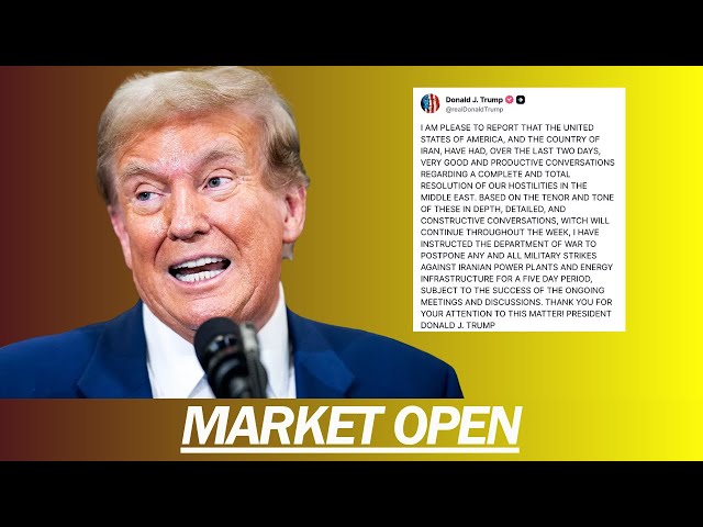 TRUMP KIND OF TACOS, OIL DOWN, MARKETS TRYING TO GO GREEN | MARKET OPEN