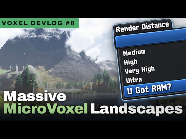 Solving the hardest problem in my Micro Voxel Engine