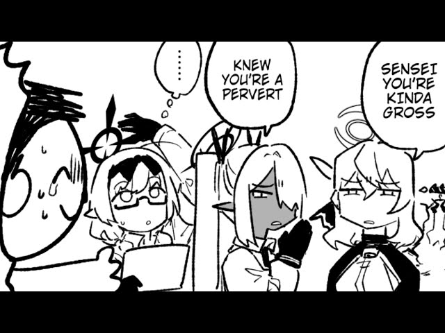 How Sensei Sees Halos (Blue Archive)