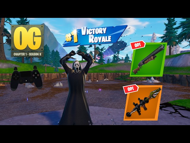 32 Kill Fortnite Solos "FORTNITE OG" | High Kill Fortnite OG Season X Gameplay (OG GRAPHICS)