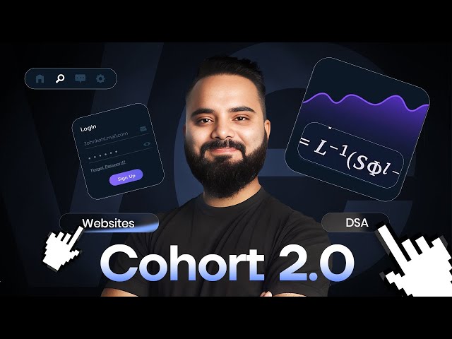 2.0 Job Ready AI Cohort Launch | Web Dev + DSA + Gen AI + Aptitude
