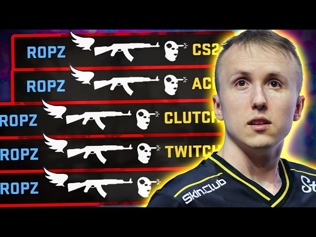 40 Times ropz Shocked The CS2 Universe!