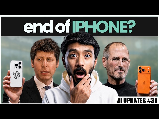 Sam Altman's Latest Move Will Destroy The Smartphone Industry (+18 AI Updates)