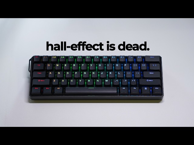 TMR just deleted Hall Effect Keyboards.