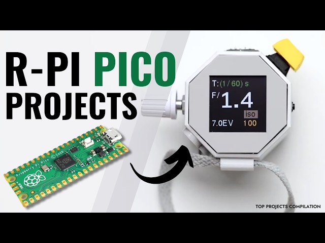 11 Great Raspberry PI Pico and Pico W projects!!!