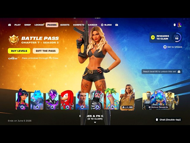 Fortnite Chapter 7 Season 3 Battle Pass Trailer (Full Showcase)
