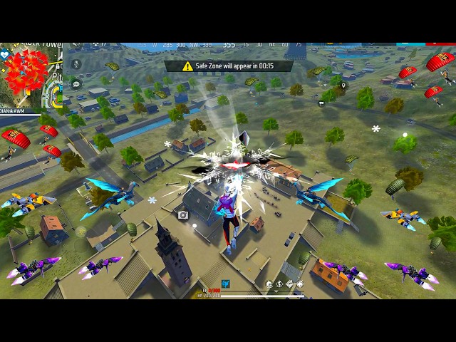 32 Kill 💪 WODPECKER+M1014 99%Headshot Rate ⚡| Solo Vs Squad 🪂[ Full Gameplay ] FreeFire