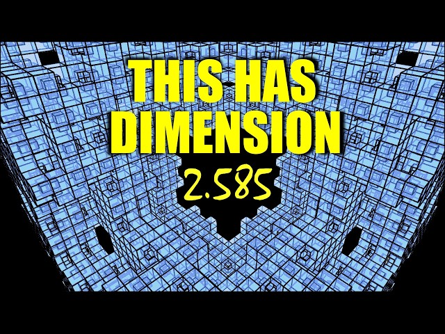 How Can a Shape Have a Non-Integer Dimension?