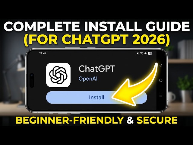 Install ChatGPT on Android Phone (2026) | Complete Beginner's Guide!