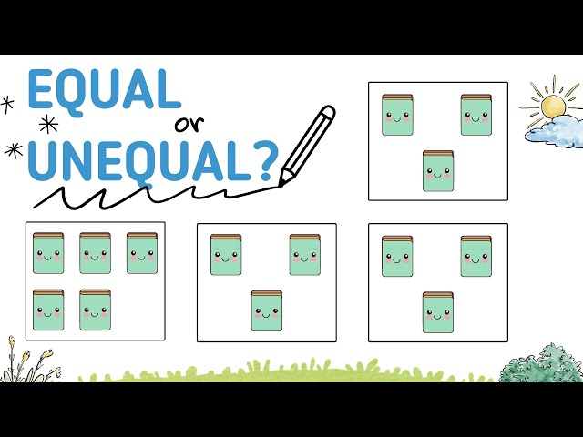 Equal or Unequal Groups - Early Math for Primary Learners | Creative Ventures