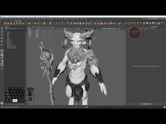 creature project in maya ! maya tutorial for beginners