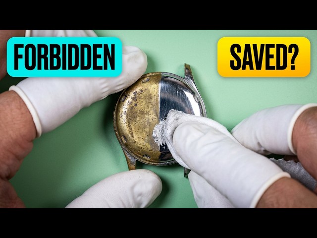 The "Illegal" Way to restore a Watch (No Machines)