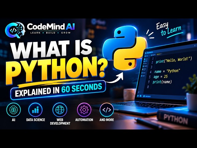 What is Python? 🐍 | Python Explained in 60 Seconds