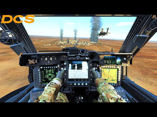AH-64D Apache | Battle Against ISIS | War in Syria | DCS