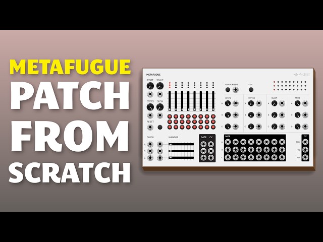 Dark Hijaz Ambient from scratch with Metafugue
