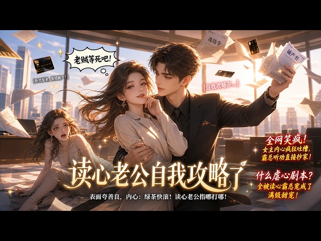 全网笑疯！女主内心疯狂吐槽，读心老公指哪打哪，手撕白月光干翻资本，这自我攻略太绝了！