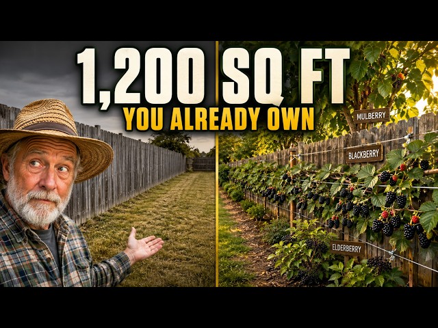 Poor Gardeners Never Wasted a Fence Line — 7 Plants That Fed the Whole Homestead