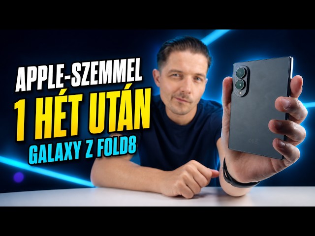 Apple-felhasználóként teszteltem a Galaxy Z Fold8-at