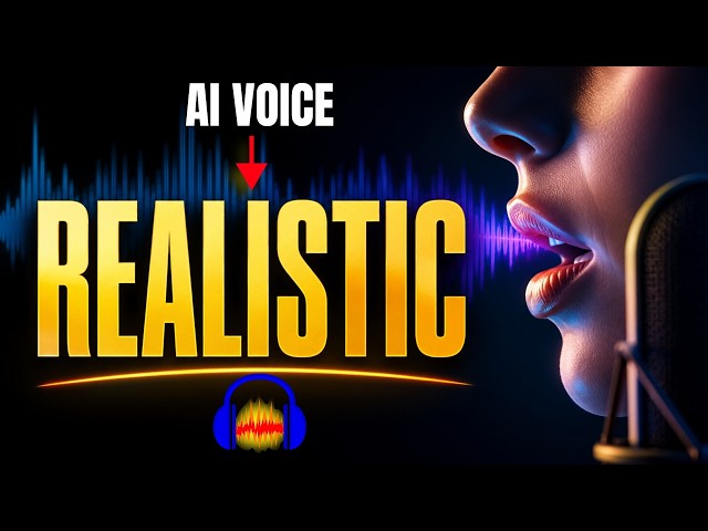 How to Make AI Voice Sound REALISTIC (Stop the Robotic Sound!) 100% Free