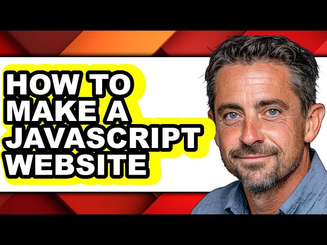 How to Make a Javascript Website (updated)