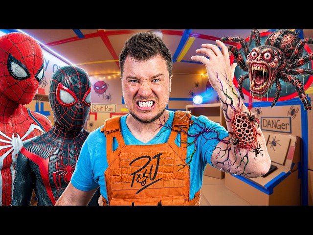 I Was Bit By Into The Spider-Verse Monster! Can Spider-Man Save Me?
