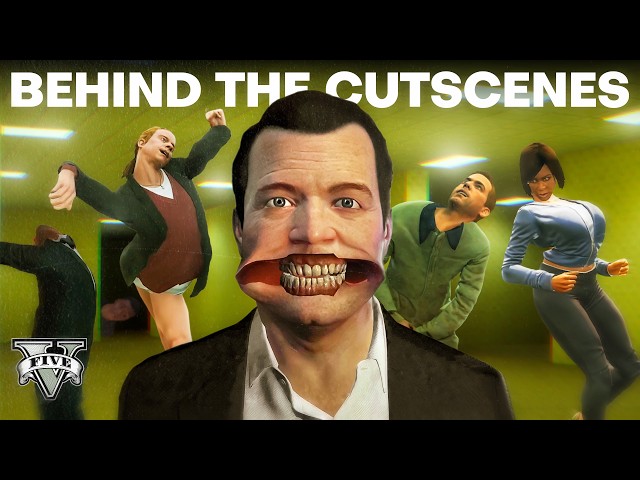 I Looked Behind GTA V’s Cutscenes... It Gets Weird