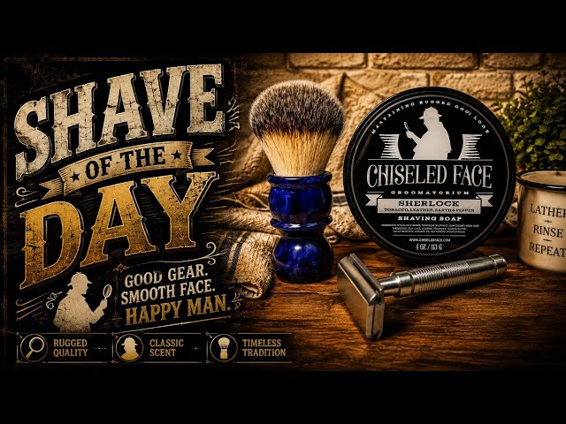 Chiseled Face Sherlock | Yaqi Tile EX | Yaqi 26mm Nylon | Feather Hi-Stainless