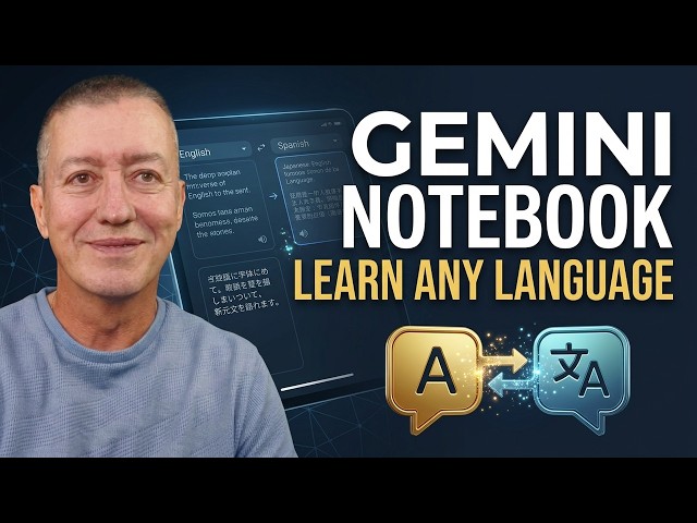 Learn languages with NotebookLM