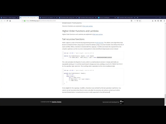 Learning Kotlin Live Episode 30: Functions