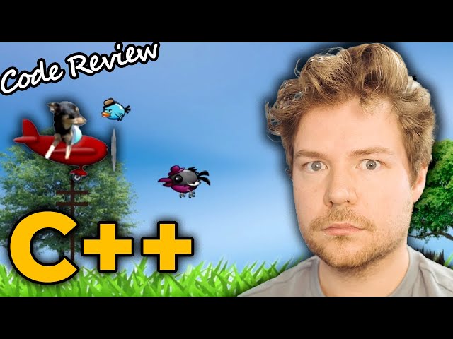 2D Flying Dog Game in C++ // Code Review