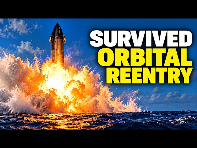 Watch Starship’s First Historic Reentry From Orbit and Perfect Landing - Flight 14