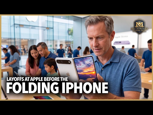 "I'm Not Sure the Foldable iPhone Is For Me..." Apple Lays Off Hundreds From Different Departments