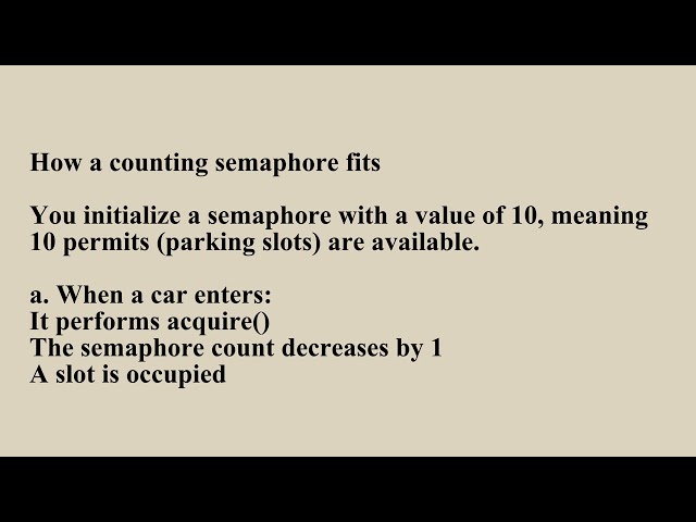 SEMAPHORE in Java | Q4 Java L8 P1 | SMILE ROAD