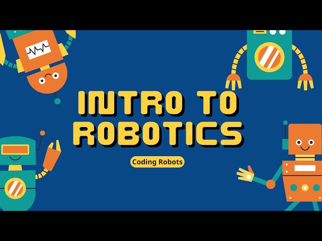 Coding Robots - Intro to Robotics 🍎📚 STEM For Others