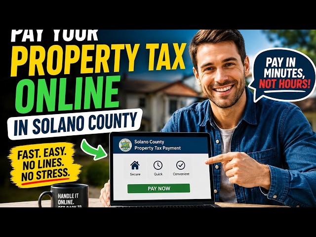 How to pay your property tax online in Solano County