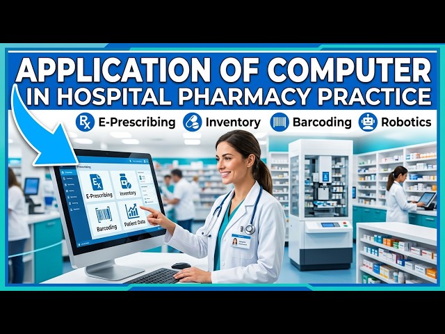 Application of Computer in Hospital Pharmacy Practice | D.Pharm II Notes | Pharmacy Exam Preparation