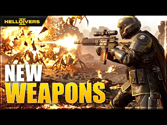 Helldivers 2 New Weapons & Ship Stratagem Customization Update