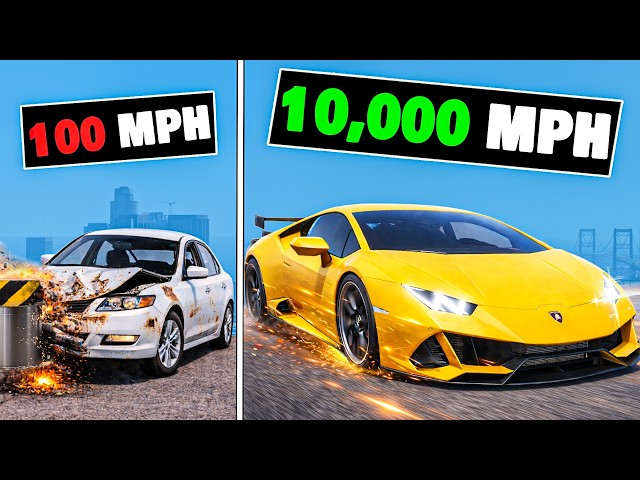Every Time I Crash, My Speed Doubles in GTA 5