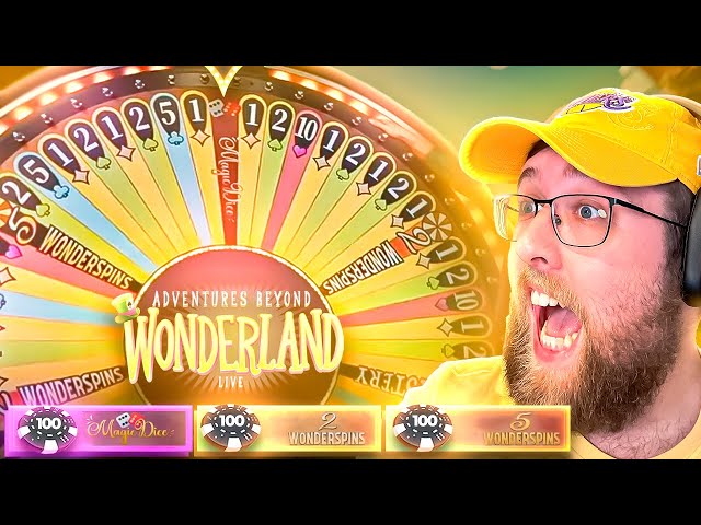 HUGE BETS ON ADVENTURES BEYOND WONDERLAND GAME SHOW!