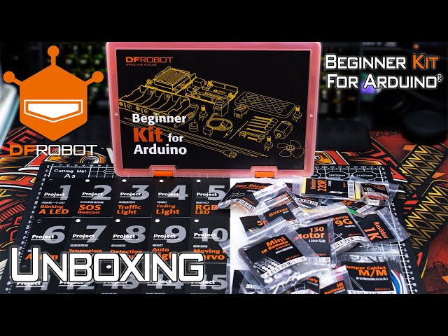 DFRobot Beginner Kit for Arduino® [What's Inside? + ANNOUNCEMENT]