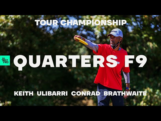 2020 Disc Golf Pro Tour Championship | QuarterfinalsF9 | Conrad, Keith, Brathwaite, Ulibarri | Jomez