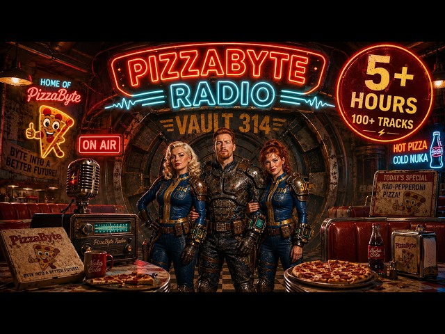 Vault 314 Radio: PizzaByte Fallout Swing & Big Band Mix | 5 Hours 41 Minutes | Fallout Radio Station