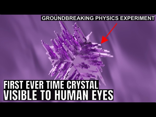 Physicists Create First Ever Time Crystal We Can See With Our Eyes