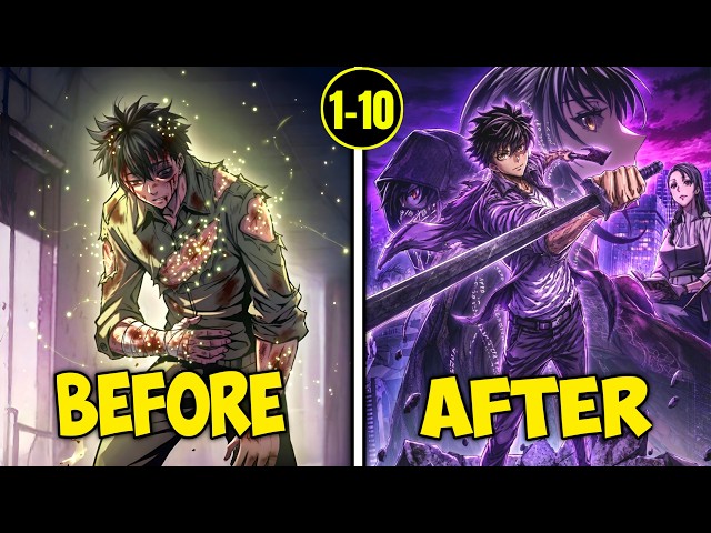 1-10) A High School Student Entered the Apocalypse and Became Unstoppable || Hindi Manhwa Explainers