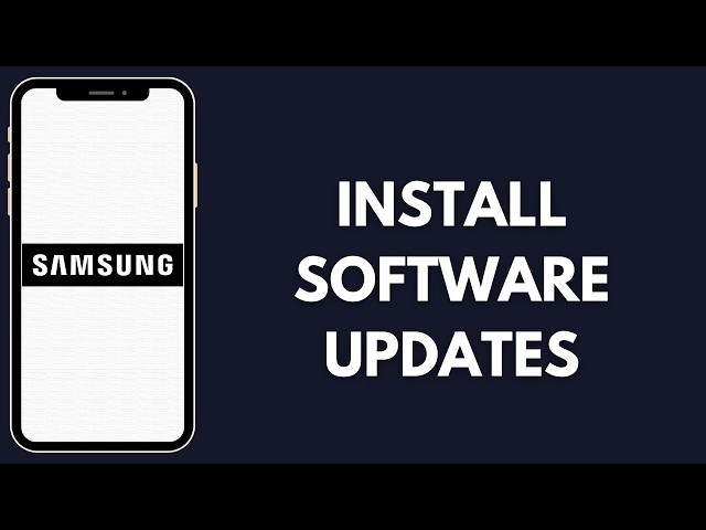 How To Install Software Update On Samsung Phone | Android Tutorials
