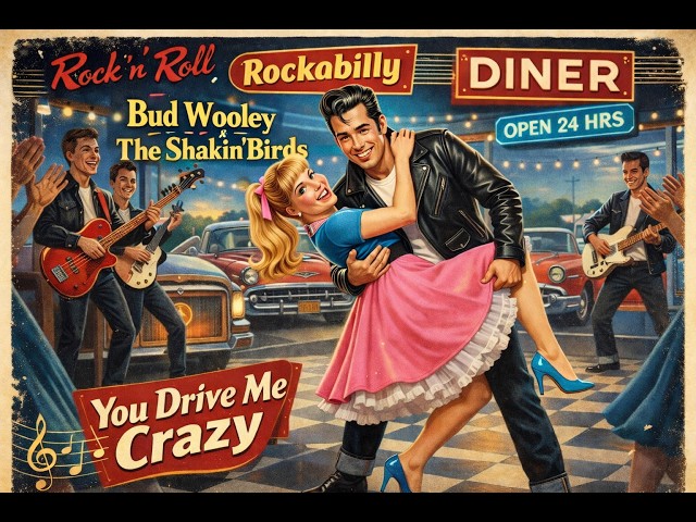 You drive me crazy -| Good mood 🕺 Dancing Rockabilly 💥| Bud Wooley