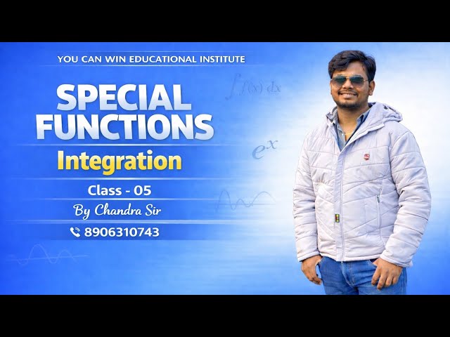 Integration of Special Functions | Class 12 WB HS | Chapter-wise Problems| Class 04|By Chandra Sir