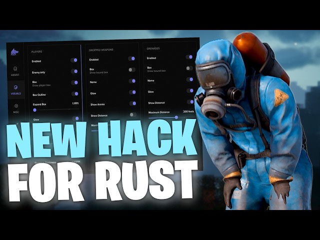 Best Rust Hack [Free Update] | NEW Rust Cheats [Menu] | BEST Rust Hacks [Download]