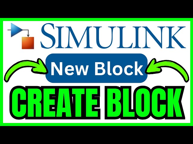 How To CREATE A BLOCK In MATLAB Simulink (QUICK & EASY) 2026