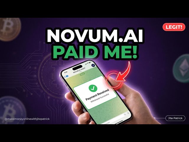 How to Make Money with NOVUM.AI Telegram Bot | Full Guide